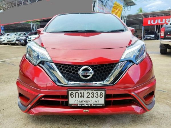 2017 Nissan Note 1.2V สีแดง เรเดียนท์ เรด รูปที่ 2